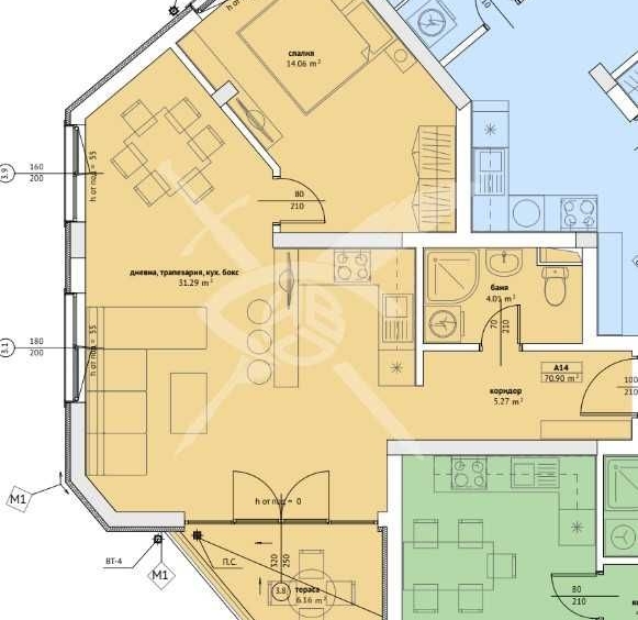 Двустаен апартамент в Созопол - 81 кв.м за 1041 €/кв.м - Снимка #1