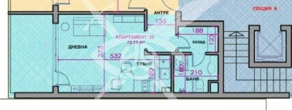Двустаен апартамент в Поморие - 72 кв.м за 1005 €/кв.м - Снимка #1