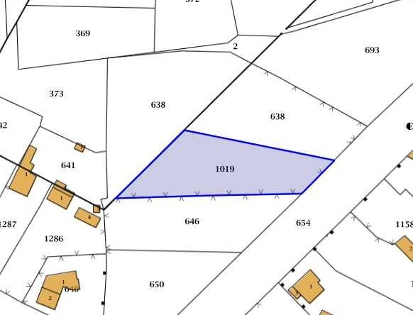 Парцел в с. Бенковски, Област Пловдив - 1332 кв.м за 56 €/кв.м - Снимка #1