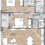 Тристаен апартамент в Пловдив, Кършияка - 102 кв.м за 1087 €/кв.м - Снимка #1