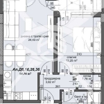 Двустаен апартамент в Пловдив, Тракия - 70 кв.м за 1403 €/кв.м - Снимка #1