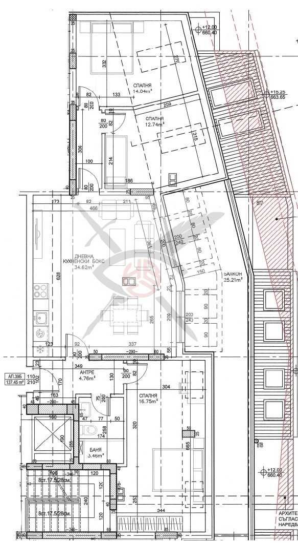 Многостаен апартамент в София, Малинова долина - 151 кв.м за 1601 €/кв.м - Снимка #1