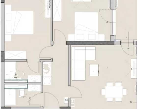 Тристаен апартамент в София, Малинова долина - 82 кв.м за 2006 €/кв.м - Снимка #1