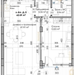 Двустаен апартамент в Пловдив, Кючук Париж - 73 кв.м за 613 €/кв.м - Снимка #1