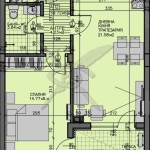 Двустаен апартамент в Бургас, Зорница - 71 кв.м за 2711 €/кв.м - Снимка #1