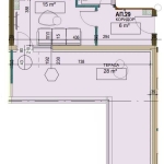 Едностаен апартамент в Търговище, Вароша - 68 кв.м за 1005 €/кв.м - Снимка #1