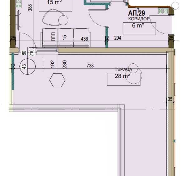 Едностаен апартамент в Търговище, Вароша - 68 кв.м за 1005 €/кв.м - Снимка #1