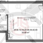 Едностаен апартамент в Пловдив, Кючук Париж - 48 кв.м за 898 €/кв.м - Снимка #1
