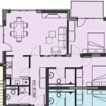 Тристаен апартамент в Благоевград, Освобождение - 115 кв.м за 843 €/кв.м - Снимка #1