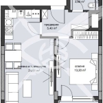 Двустаен апартамент в Пловдив, Христо Смирненски - 72 кв.м за 1351 €/кв.м - Снимка #1