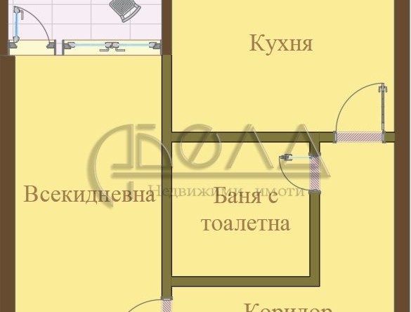 Едностаен апартамент в София, Люлин 6 - 48 кв.м за 1605 €/кв.м - Снимка #1