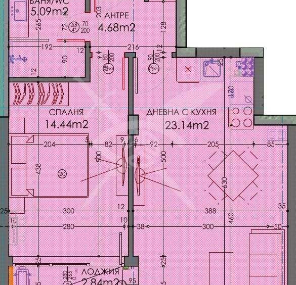 Двустаен апартамент в Пловдив, Тракия - 71 кв.м за 1105 €/кв.м - Снимка #1