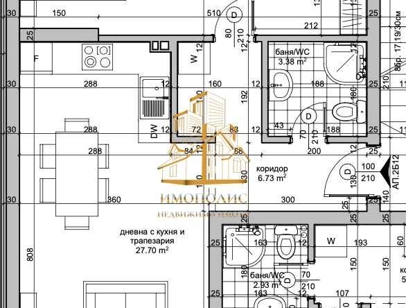 Двустаен апартамент в Варна, Виница - 84 кв.м за 1692 €/кв.м - Снимка #1