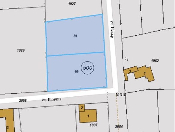 Парцел в с. Калипетрово, Област Силистра - 1911 кв.м за 13 €/кв.м - Снимка #1