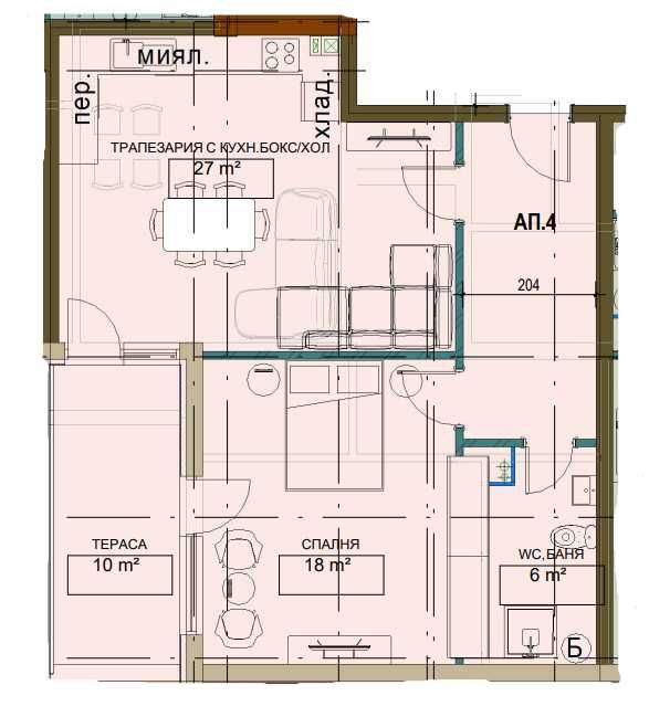 Двустаен апартамент в Търговище, Вароша - 88 кв.м за 910 €/кв.м - Снимка #1