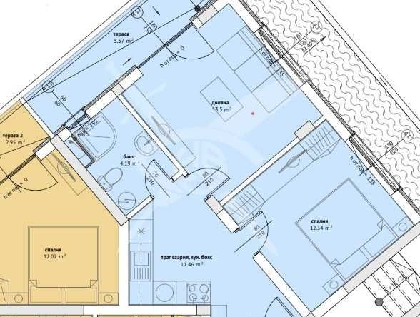Двустаен апартамент в Созопол - 65 кв.м за 526 €/кв.м - Снимка #1