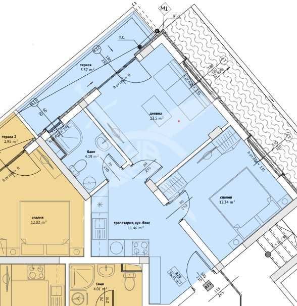 Двустаен апартамент в Созопол - 65 кв.м за 1031 €/кв.м - Снимка #1