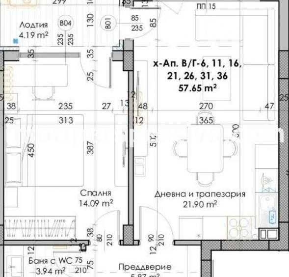 Двустаен апартамент в Пловдив, Кючук Париж - 71 кв.м за 880 €/кв.м - Снимка #1