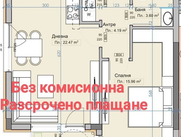 Двустаен апартамент в Пловдив, Кючук Париж - 68 кв.м за 1105 €/кв.м - Снимка #1