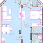 Двустаен апартамент в Бургас, Сарафово - 69 кв.м за 1300 €/кв.м - Снимка #1