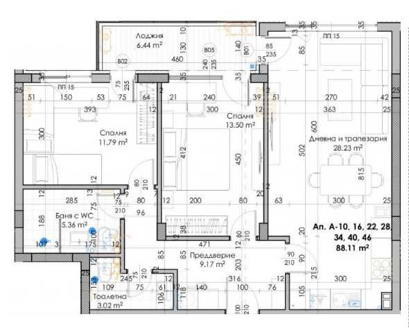 Тристаен апартамент в Пловдив, Кючук Париж - 104 кв.м за 885 €/кв.м - Снимка #1