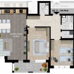 Тристаен апартамент в Пловдив, Остромила - 106 кв.м за 969 €/кв.м - Снимка #1