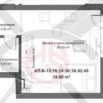 Едностаен апартамент в Пловдив, Кючук Париж - 48 кв.м за 904 €/кв.м - Снимка #1