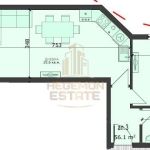 Тристаен апартамент в Варна, Левски - 67 кв.м за 1474 €/кв.м - Снимка #1