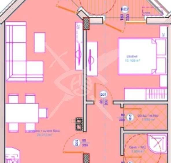 Двустаен апартамент в с. Сарая, Област Пазарджик - 69 кв.м за 1300 €/кв.м - Снимка #1