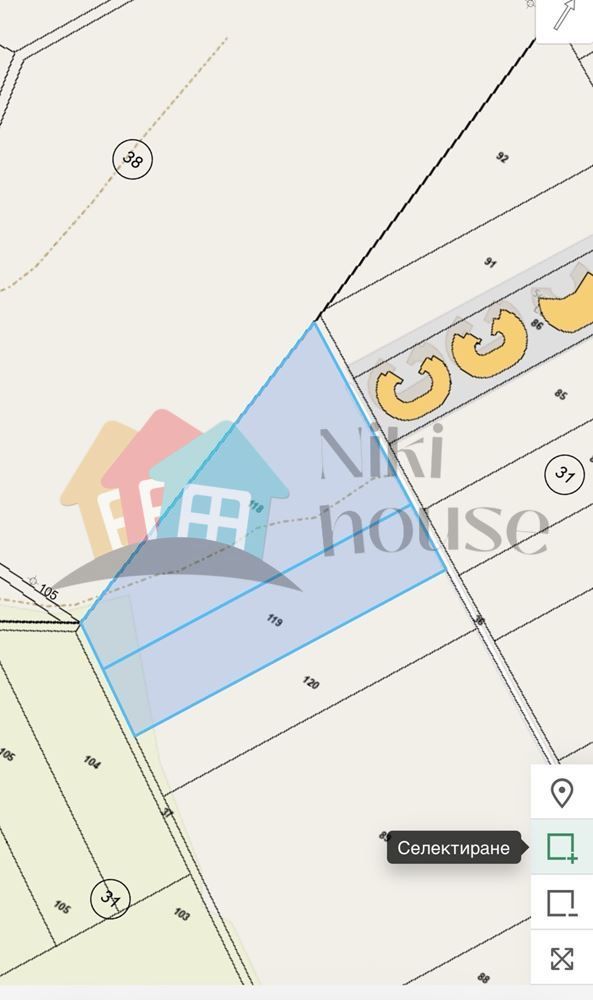 Парцел в с. Рогачево, Област Добрич - 14999 кв.м за 12 €/кв.м - Снимка #1