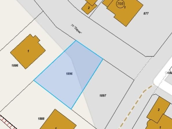 Парцел в Бургас, Банево - 347 кв.м за 138 €/кв.м - Снимка #1