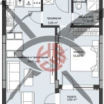 Двустаен апартамент в Пловдив, Христо Смирненски - 67 кв.м за 1071 €/кв.м - Снимка #1