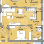 Тристаен апартамент в Пловдив, Остромила - 125 кв.м за 1239 €/кв.м - Снимка #1