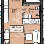 Едностаен апартамент в Велинград - 46 кв.м за 456 €/кв.м - Снимка #1