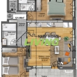 Тристаен апартамент в Пловдив, Христо Смирненски - 122 кв.м за 1550 €/кв.м - Снимка #1