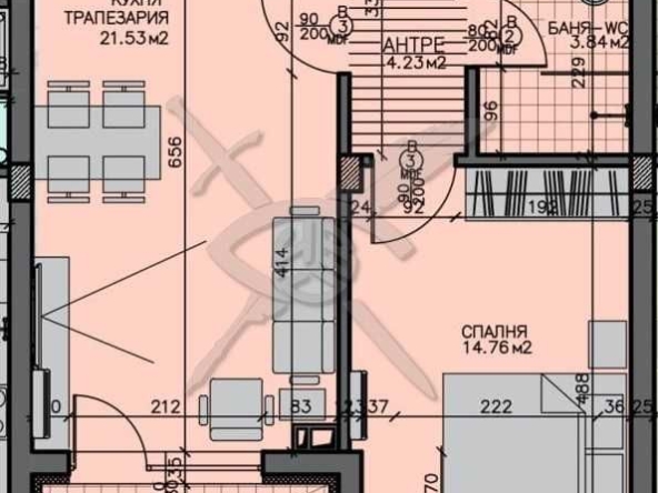 Двустаен апартамент в Бургас, Зорница - 71 кв.м за 1394 €/кв.м - Снимка #1