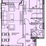 Двустаен апартамент в Пловдив, Кършияка - 62 кв.м за 1313 €/кв.м - Снимка #1