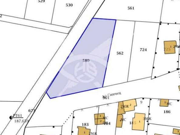 Парцел в с. Браниполе, Област Пловдив - 1854 кв.м за 114 €/кв.м - Снимка #1