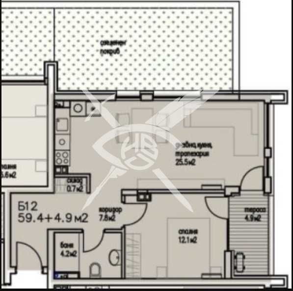 Двустаен апартамент в Бургас, Сарафово - 63 кв.м за 1209 €/кв.м - Снимка #1