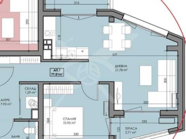 Двустаен апартамент в Созопол - 78 кв.м за 1098 €/кв.м - Снимка #1