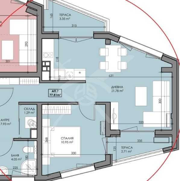 Двустаен апартамент в Созопол - 78 кв.м за 1098 €/кв.м - Снимка #1