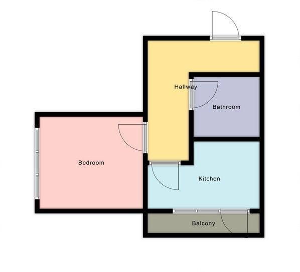 Едностаен апартамент в Пловдив, Изгрев - 42 кв.м за 1310 €/кв.м - Снимка #1