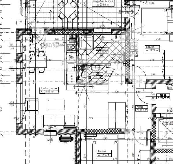 Тристаен апартамент в София, Хладилника - 98 кв.м за 933 €/кв.м - Снимка #1