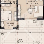 Двустаен апартамент в Варна, Виница - 72 кв.м за 1176 €/кв.м - Снимка #1