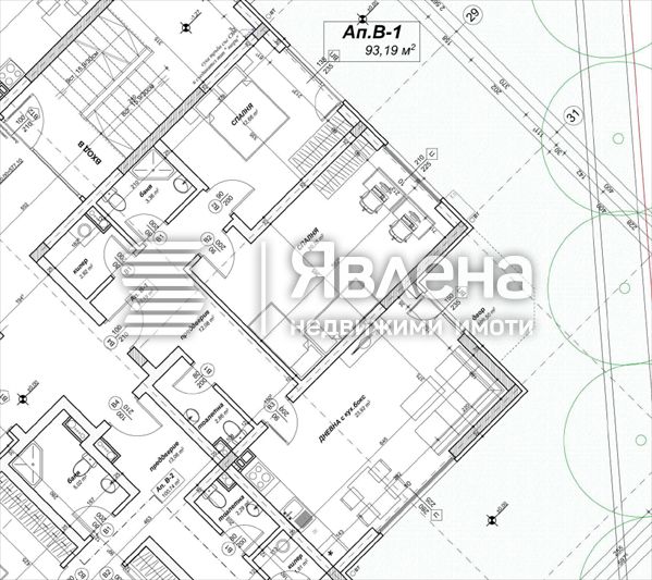 Тристаен апартамент в София, Славия - 125 кв.м за 1831 €/кв.м - Снимка #1