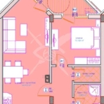 Двустаен апартамент в Бургас, Сарафово - 69 кв.м за 1300 €/кв.м - Снимка #1