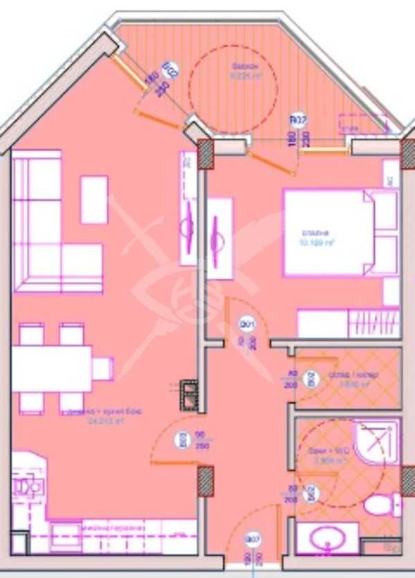Двустаен апартамент в Бургас, Сарафово - 69 кв.м за 1300 €/кв.м - Снимка #1