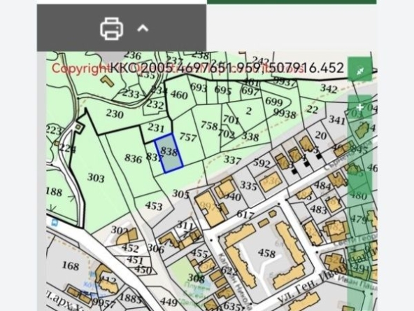 Парцел в Стара Загора, Железник - център - 955 кв.м за 30 €/кв.м - Снимка #1