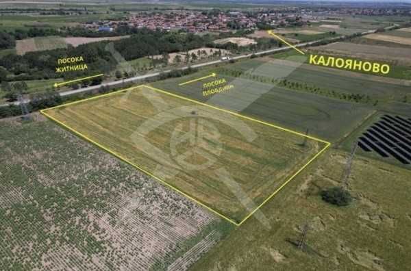 Парцел в с. Калояново, Област Пловдив - 14999 кв.м за 6 €/кв.м - Снимка #1