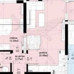 Двустаен апартамент в Пловдив, Христо Смирненски - 58 кв.м за 1156 €/кв.м - Снимка #1